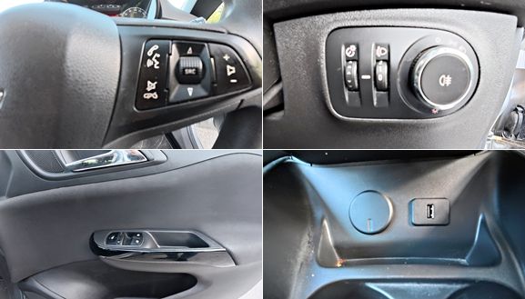 2016 Opel Corsa direksiyon, far, usb ve cam kumanda düğmeleri