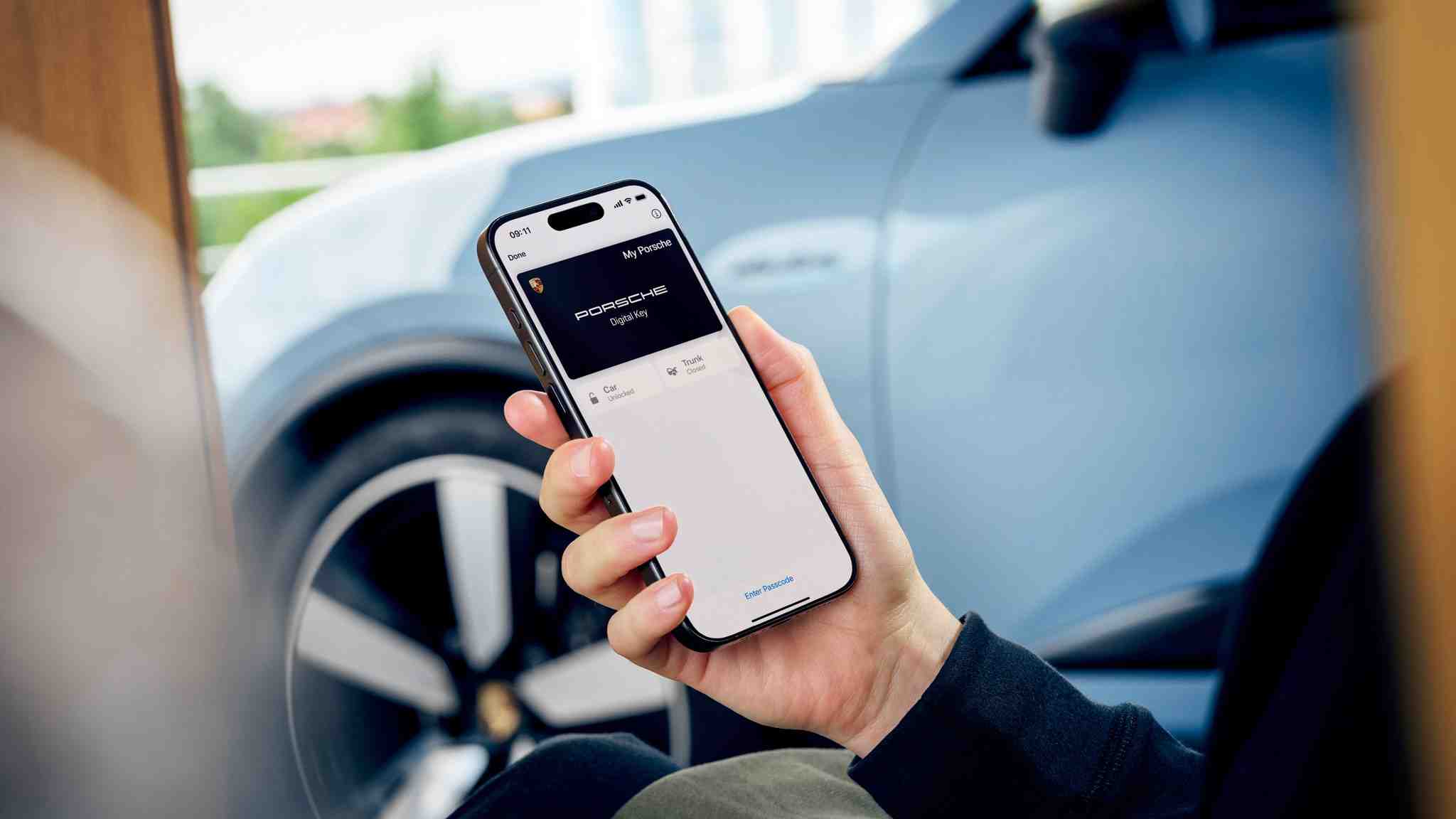 Porsche Macan EV Digital Key