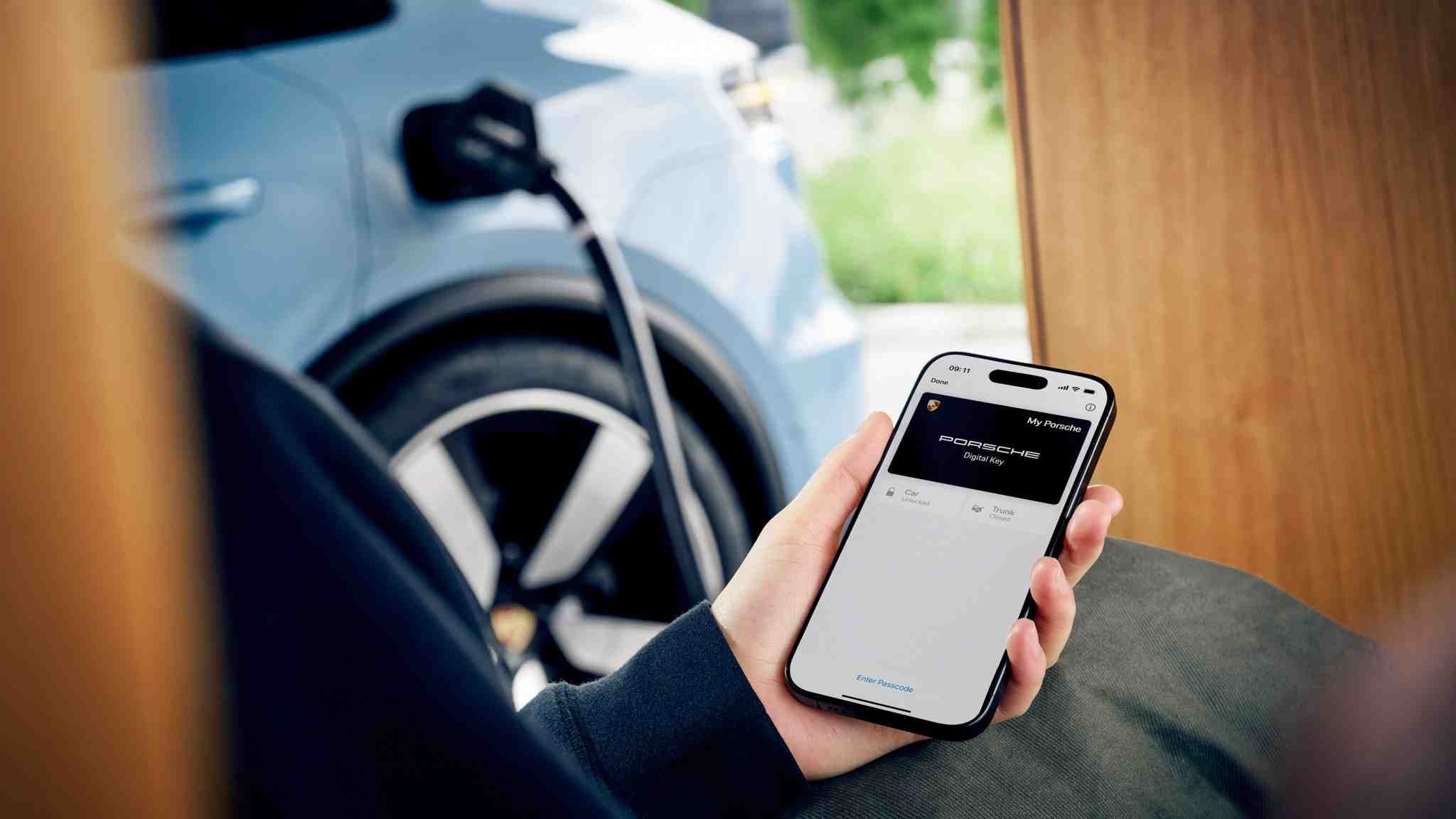 Porsche Macan EV Digital Key
