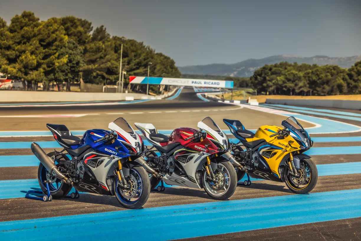 40. yıl özel GSX-R1000R livery detayı
