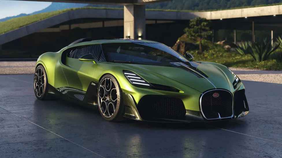 1.578 hp Bugatti Brouillard ön görünüm
