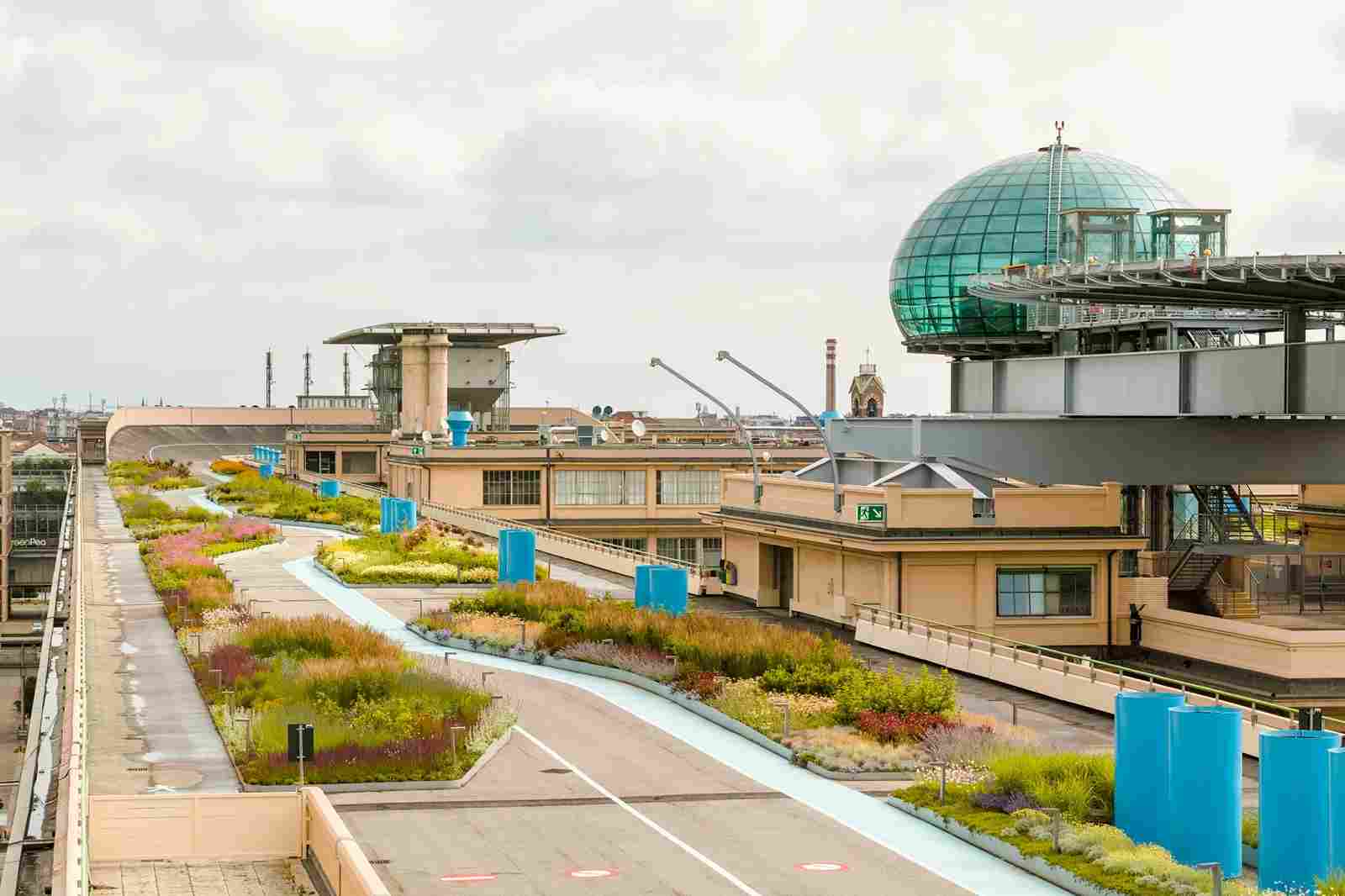 Fiat Lingotto fabrikası Renzo Piano dönüşüm sonrası