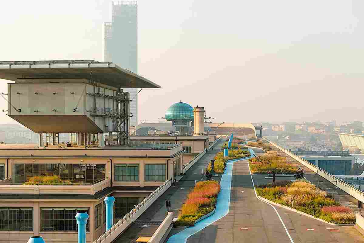Fiat Lingotto fabrikası Renzo Piano dönüşüm sonrası