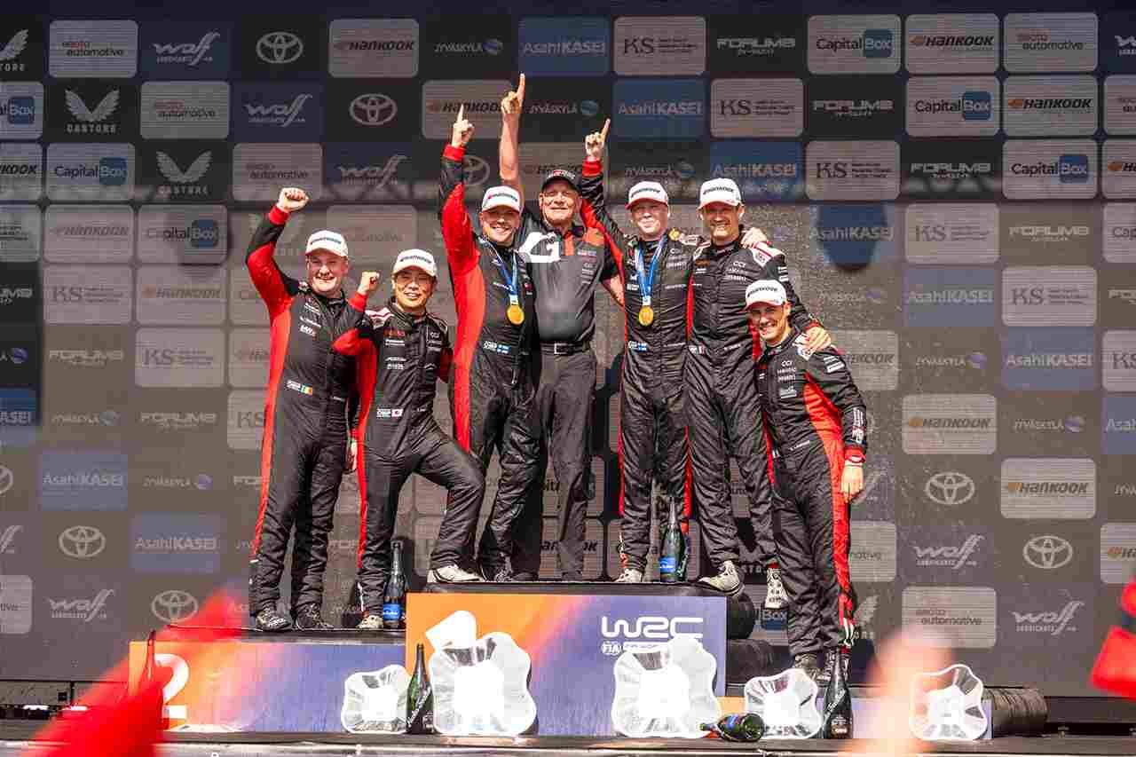 Kalle Rovanperä, Takamoto Katsuta, Sébastien Ogier