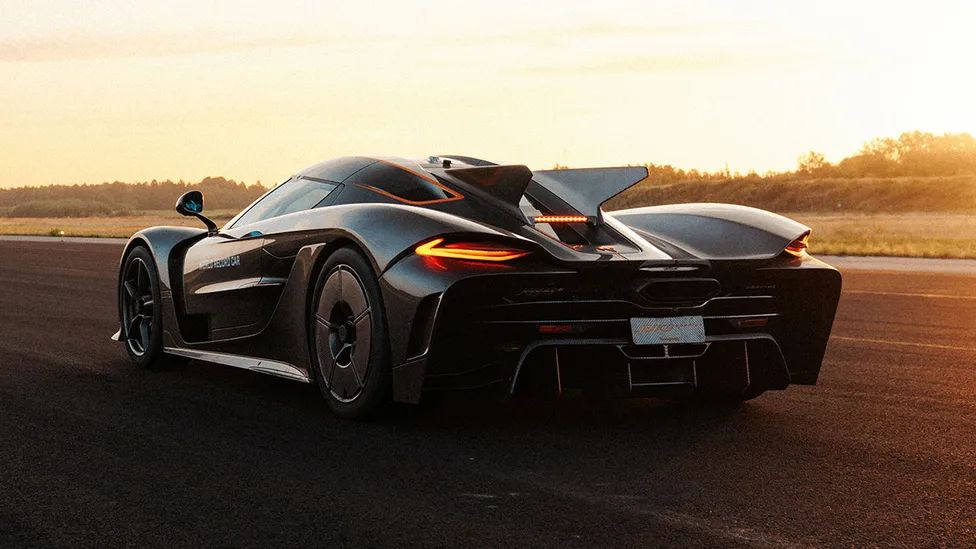 Koenigsegg Jesko Absolut hız rekoru denemesi