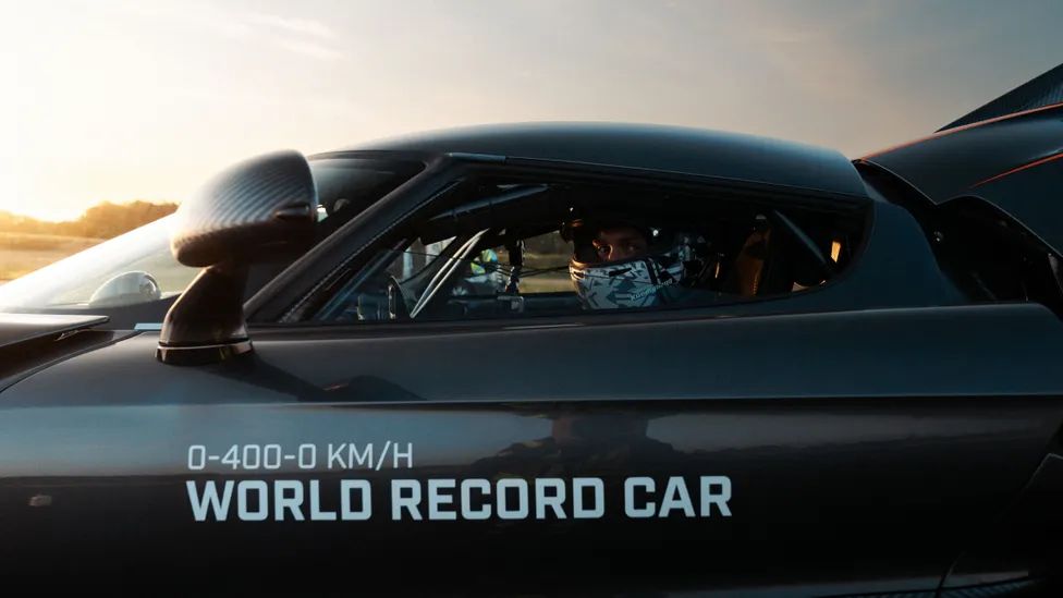 Koenigsegg Jesko Absolut 0-400-0 Km/s dünya rekoru