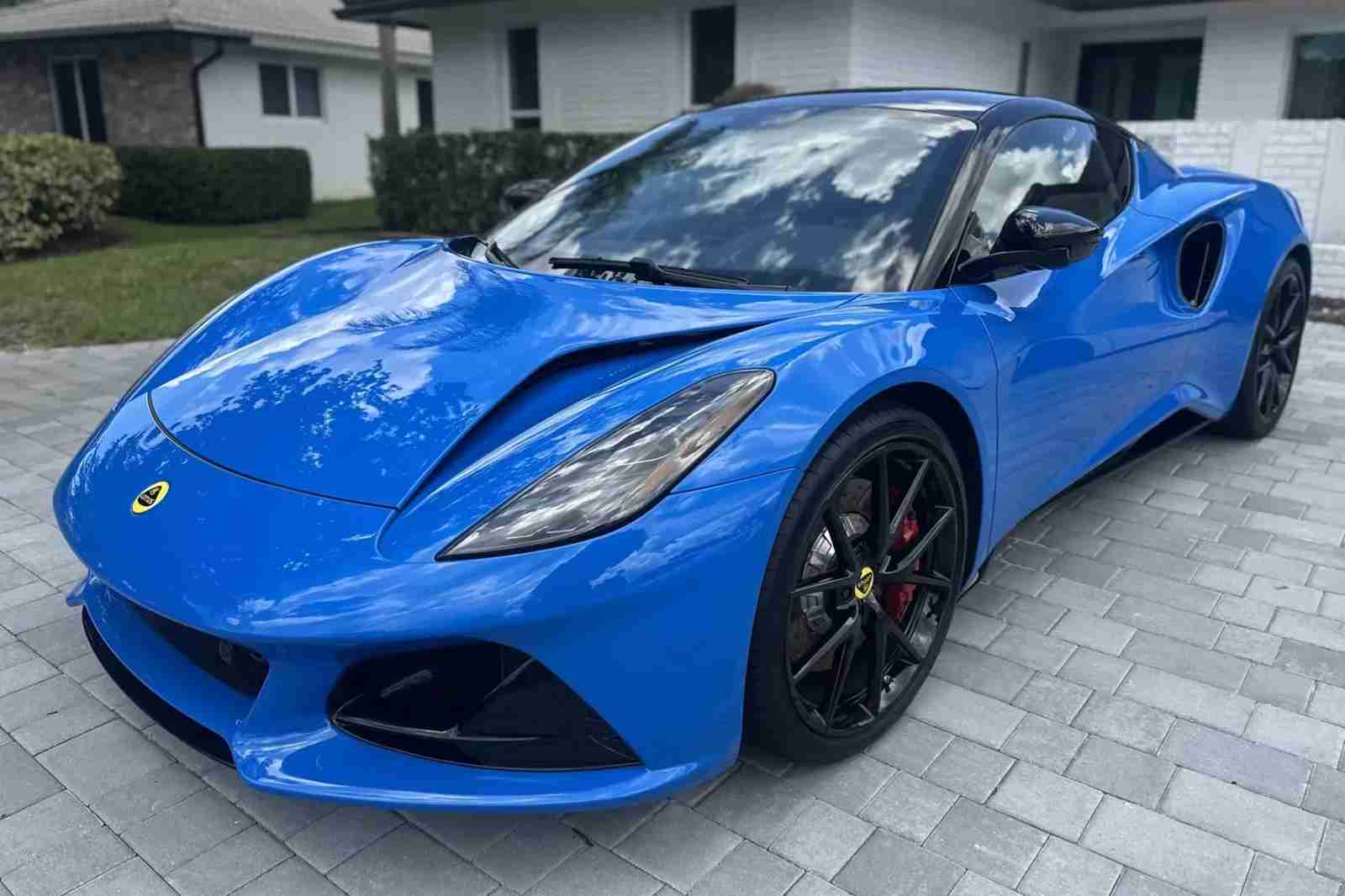Lotus Emira V6 First Edition Seneca Blue