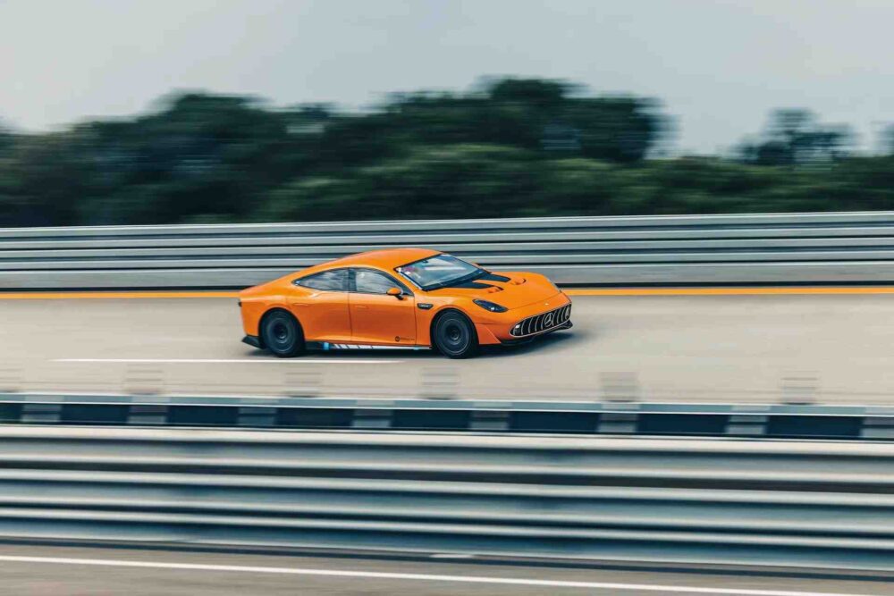 Mercedes AMG GT XX elektrikli rekor denemesi
