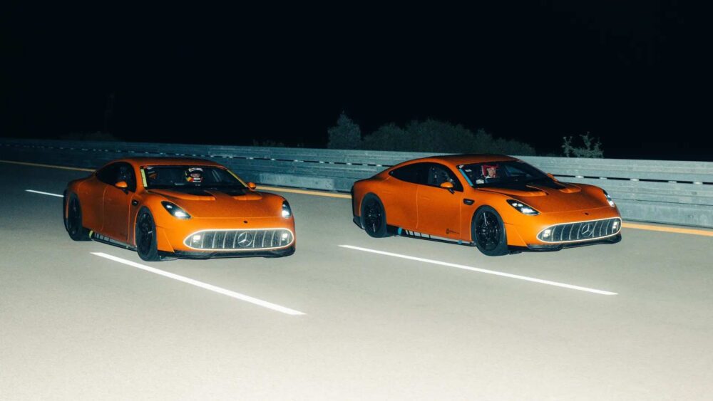 Mercedes AMG GT XX elektrikli rekor denemesi