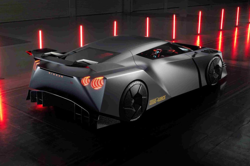 Nissan Hyper Force konsept elektrikli GT-R arka
Hyper Force GT-R