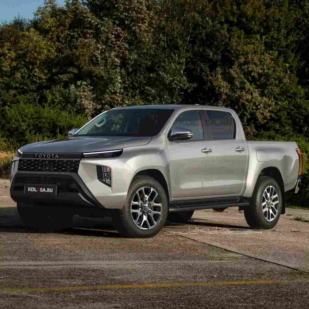 Hilux 2026 model dış tasarım detayları