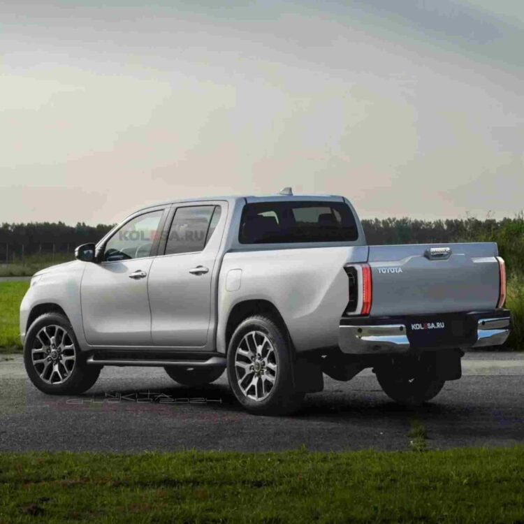 Hilux 2026 model dış tasarım detayları