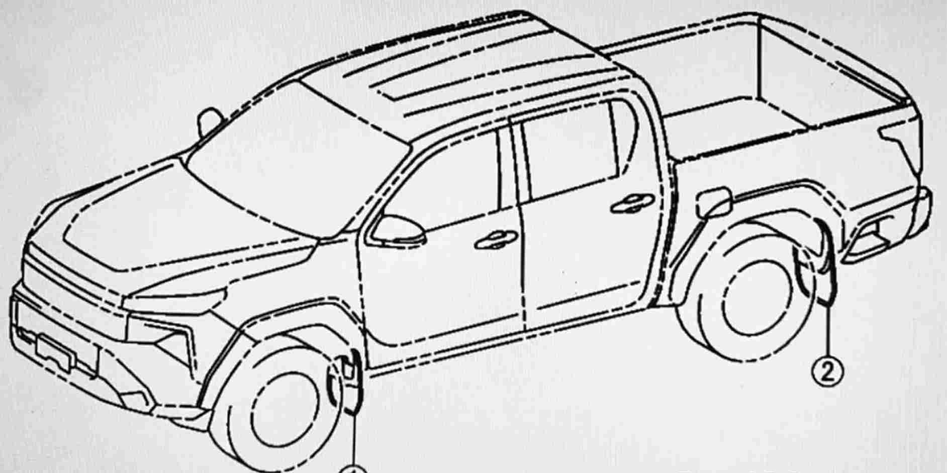 Hilux 2026 model dış tasarım detayları