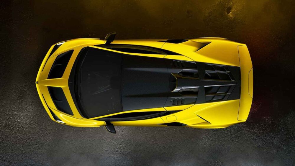 1.065 HP hibrit V12 motora sahip Lamborghini Fenomeno motor bölmesi