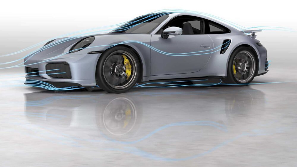 Porsche 911 Turbo S Turbonite renk detayı