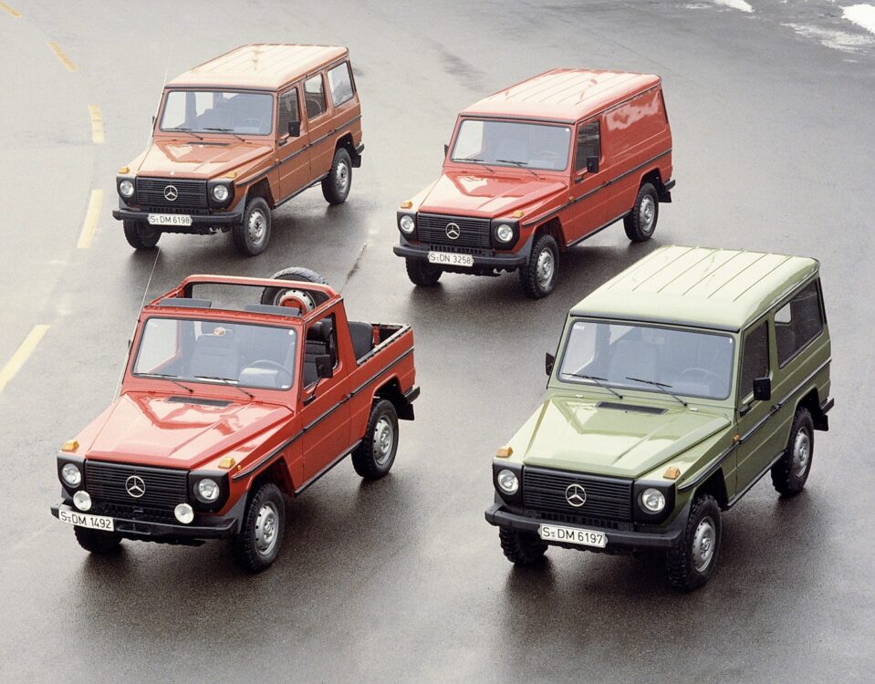 Tarihi Mercedes G500 Cabriolet modelleri