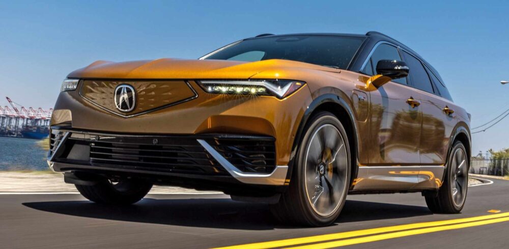 Acura ZDX elektrikli SUV ön tasarım