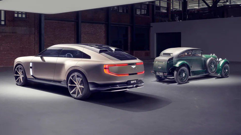 Tarihi Blue Train Bentley ve yeni EXP 15 karşılaştırması