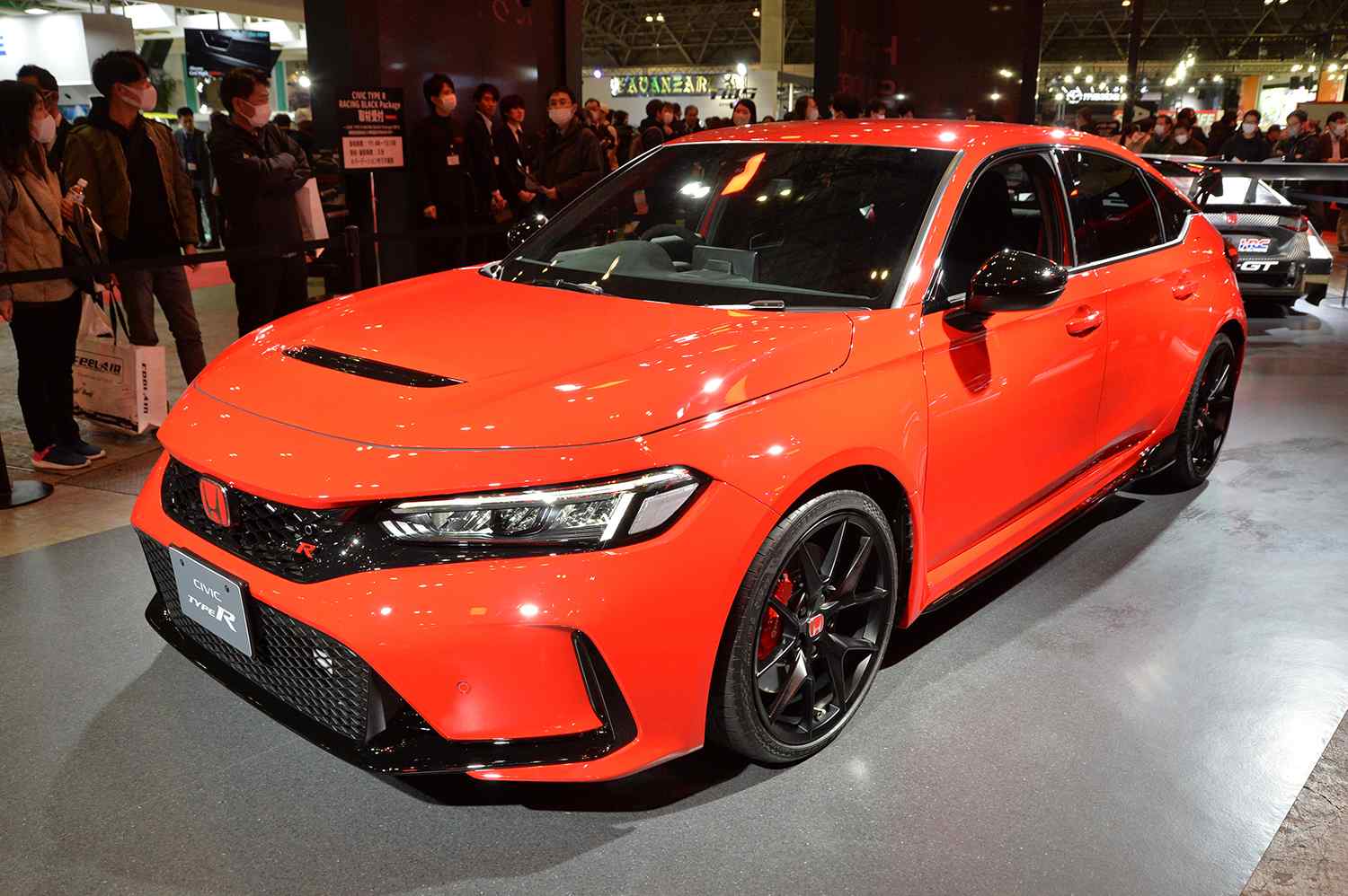 Honda Civic Type R kırmızı model