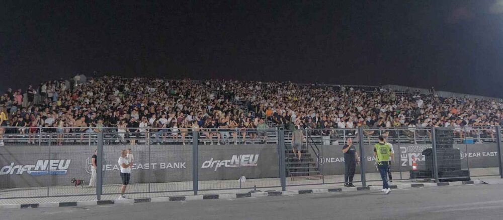 Kuzey Kıbrıs Drift NEU 4. Ayak tribün görüntüsü