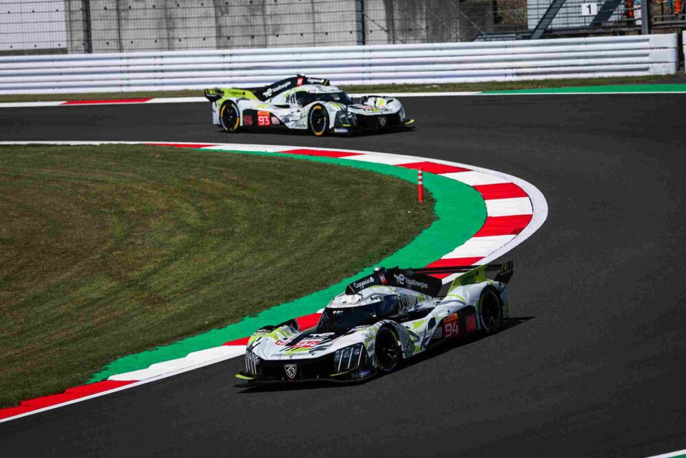 Peugeot 9X8 #94 Top 5 sonucu Fuji WEC