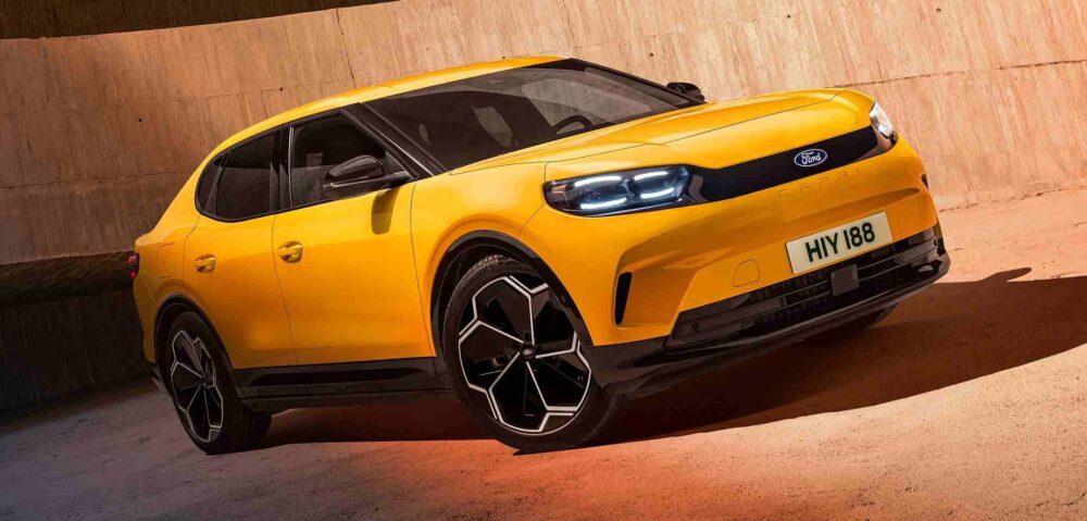 Yeni Ford Capri SUV tasarımı önden görünüm