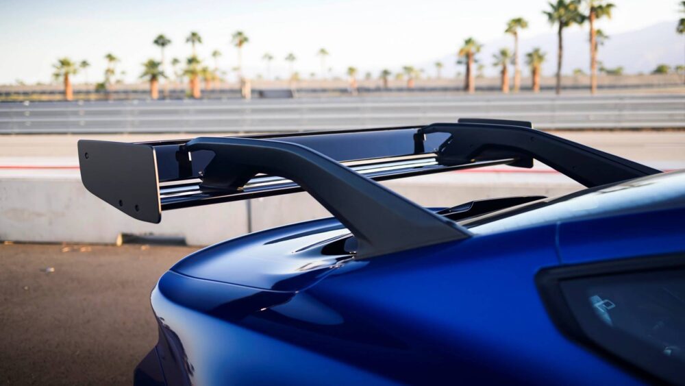Ford Mustang GTD, aktif aero kanat detay