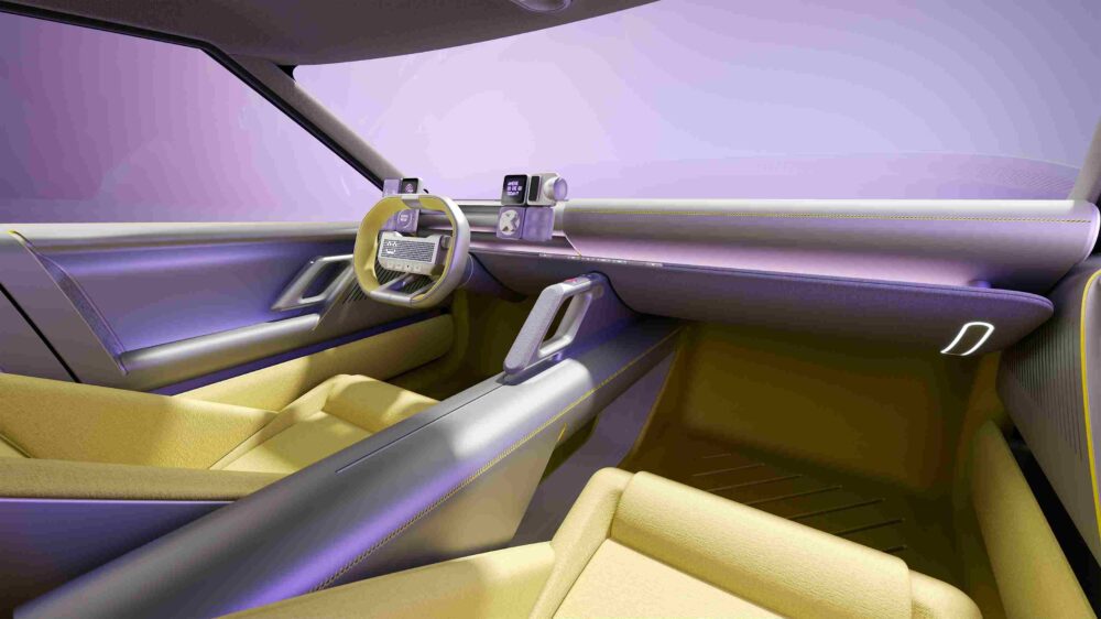 Hyundai Concept THREE iç mekan tasarımı