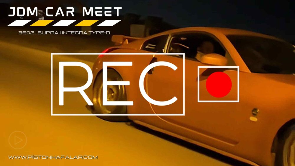 Toyota Supra MK4 ve Integra Type-R ile 350Z’lerin cadde turu