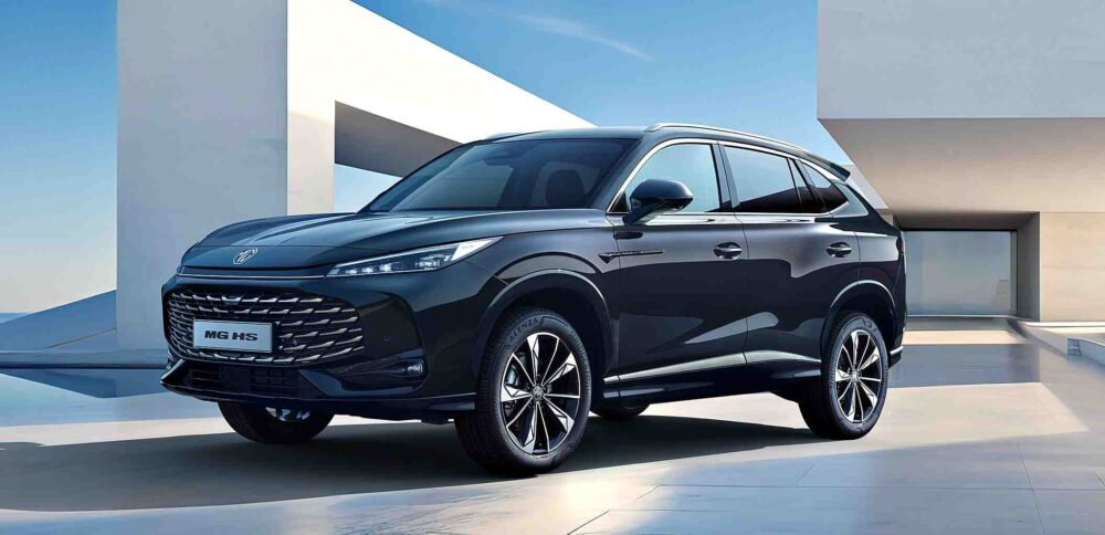 MG markasının showroomda sergilenen indirimli modelleri