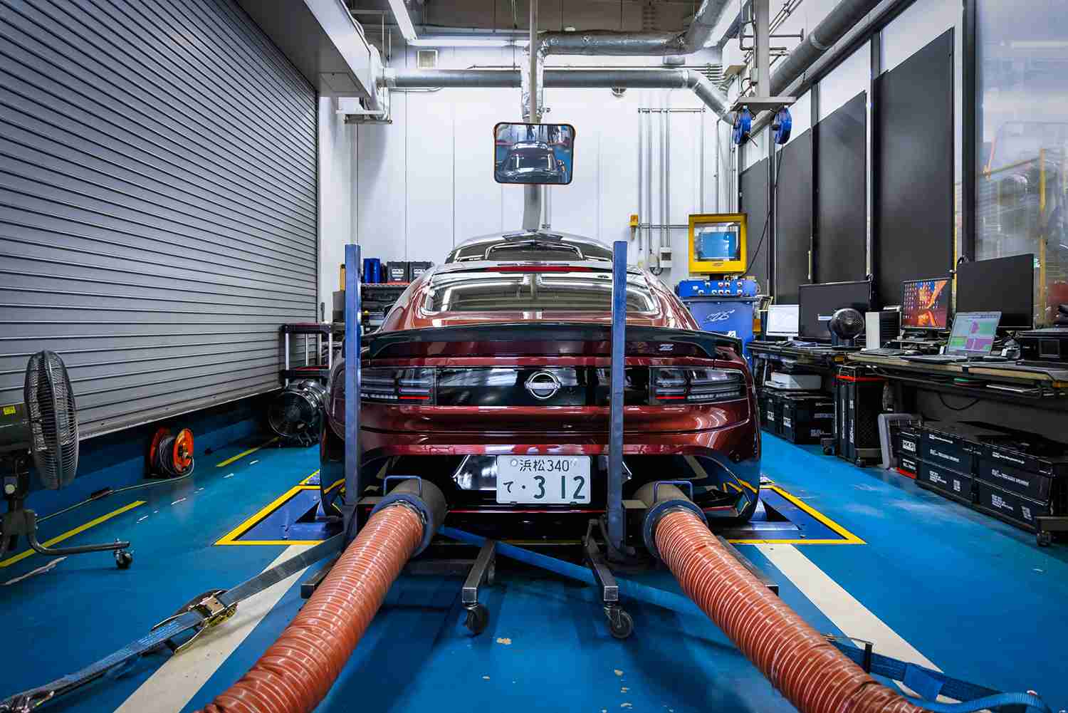 Nissan Fairlady Z RZ34 ECU tuning ile 500 beygir