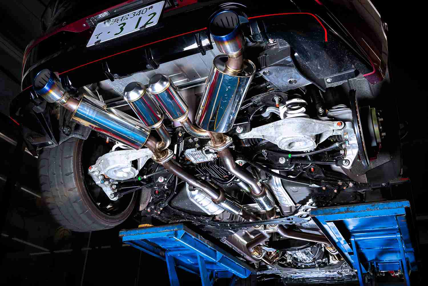 Nissan Fairlady Z RZ34 ECU tuning ile 500 beygir