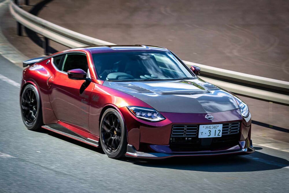 Nissan Fairlady Z RZ34 ECU tuning ile 500 beygir