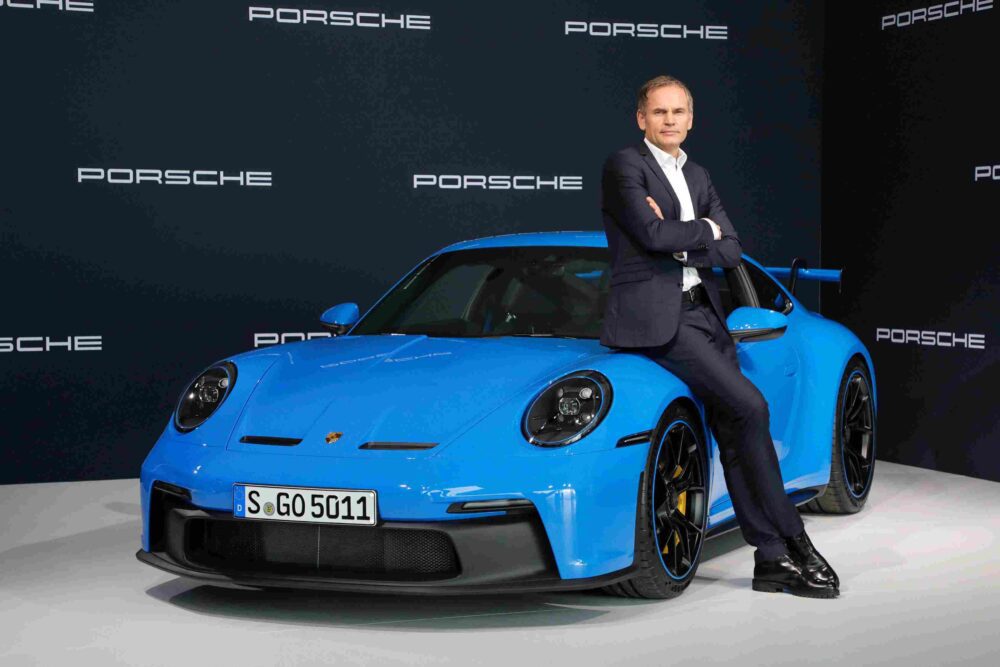 Oliver Blume Porsche ürün stratejisi üzerine konuşuyor