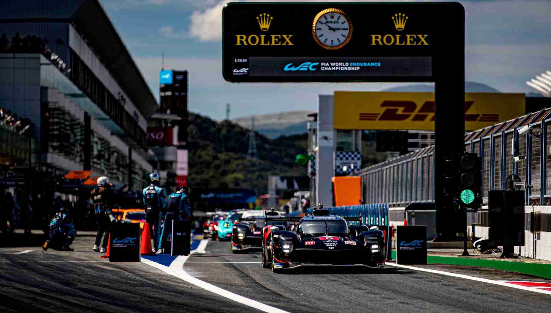 Fuji 6 Saat Toyota GAZOO Racing pit stop anı