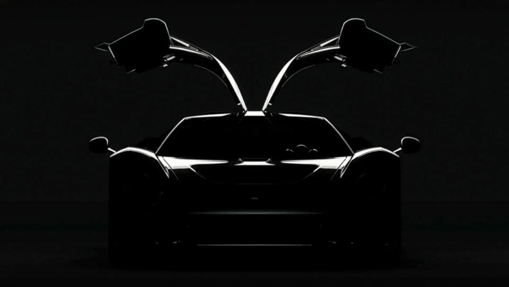 Zagato hypercar gullwing kapılar