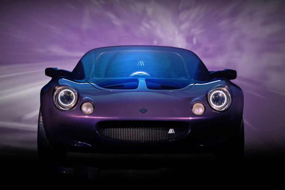 Lotus Elise VHPK önden görünüm karbon fiber gövde