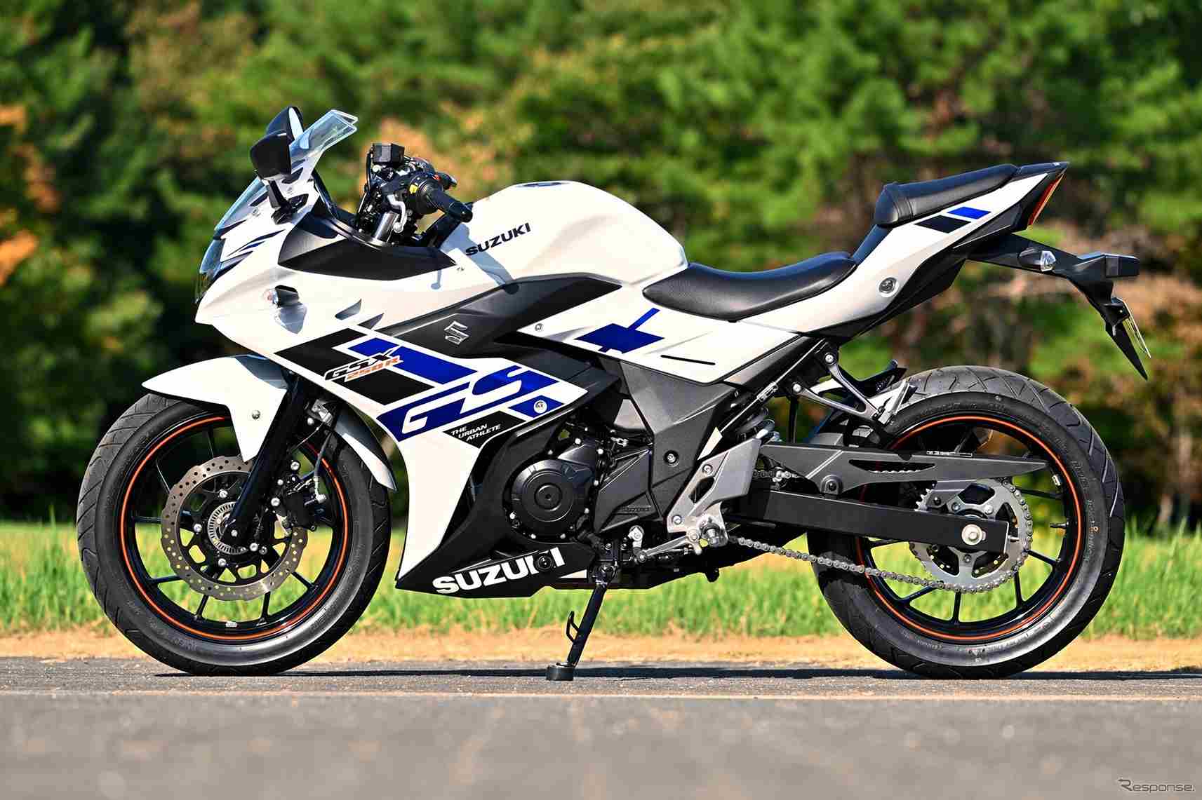 Suzuki GSX250R yan profil fotoğrafı