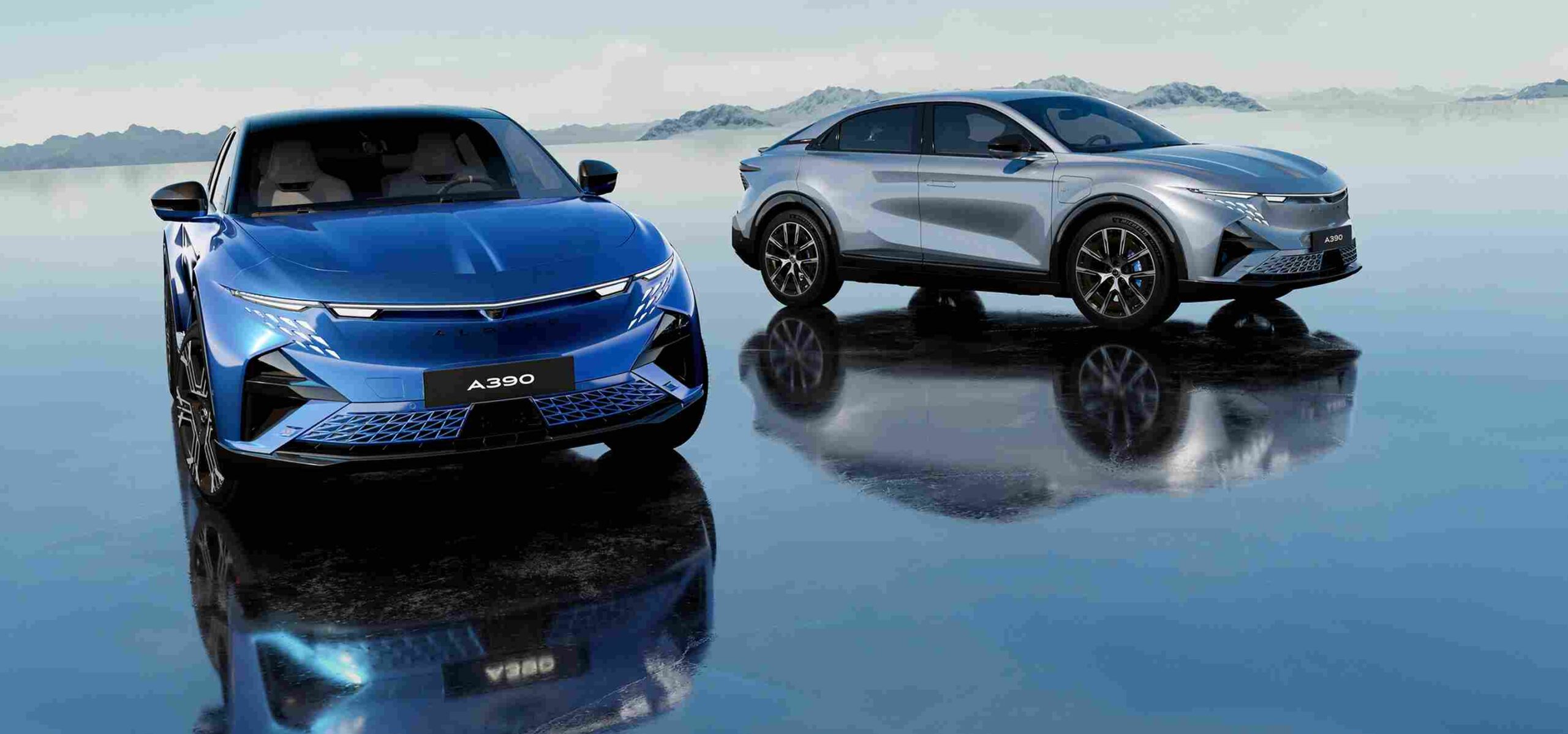 Alpine A390 GTS – üç motorlu dört tekerlekten çekişli elektrikli spor fastback.