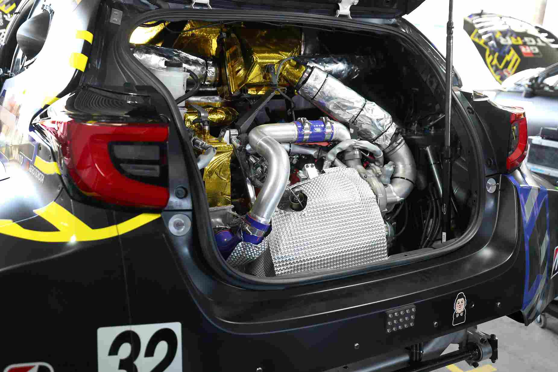 Toyota GR Yaris M Concept, orta motorlu 4WD düzeniyle Super Taikyu’da piste çıkıyor.