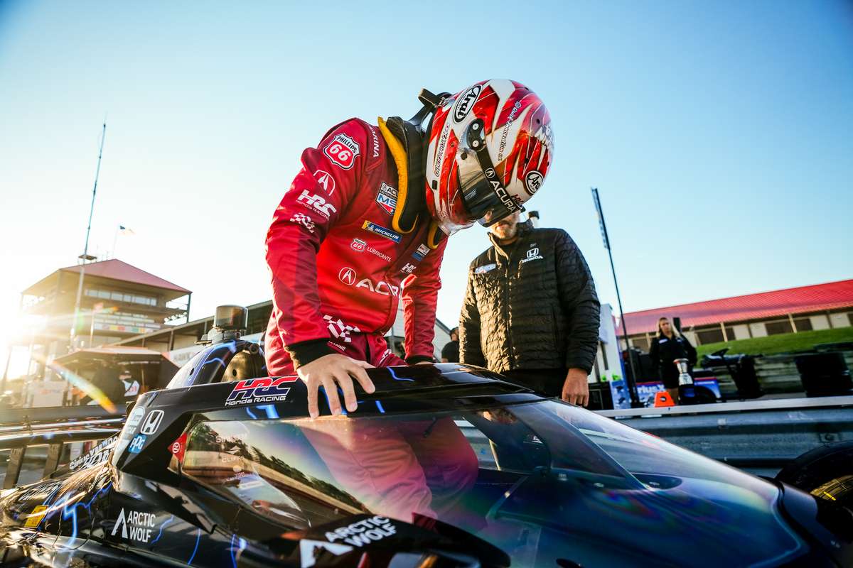 Honda destekli IndyCar testinde Kakunoshin Ohta