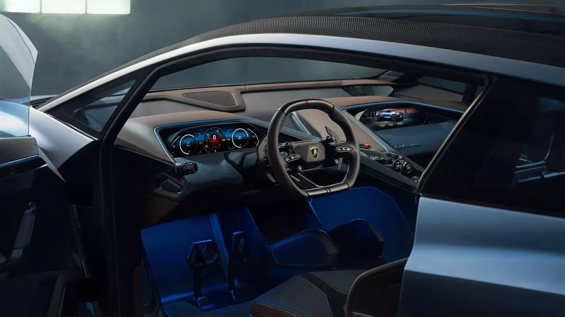 Lamborghini Lanzador konsepti – geleceğin elektrikli GT modeli