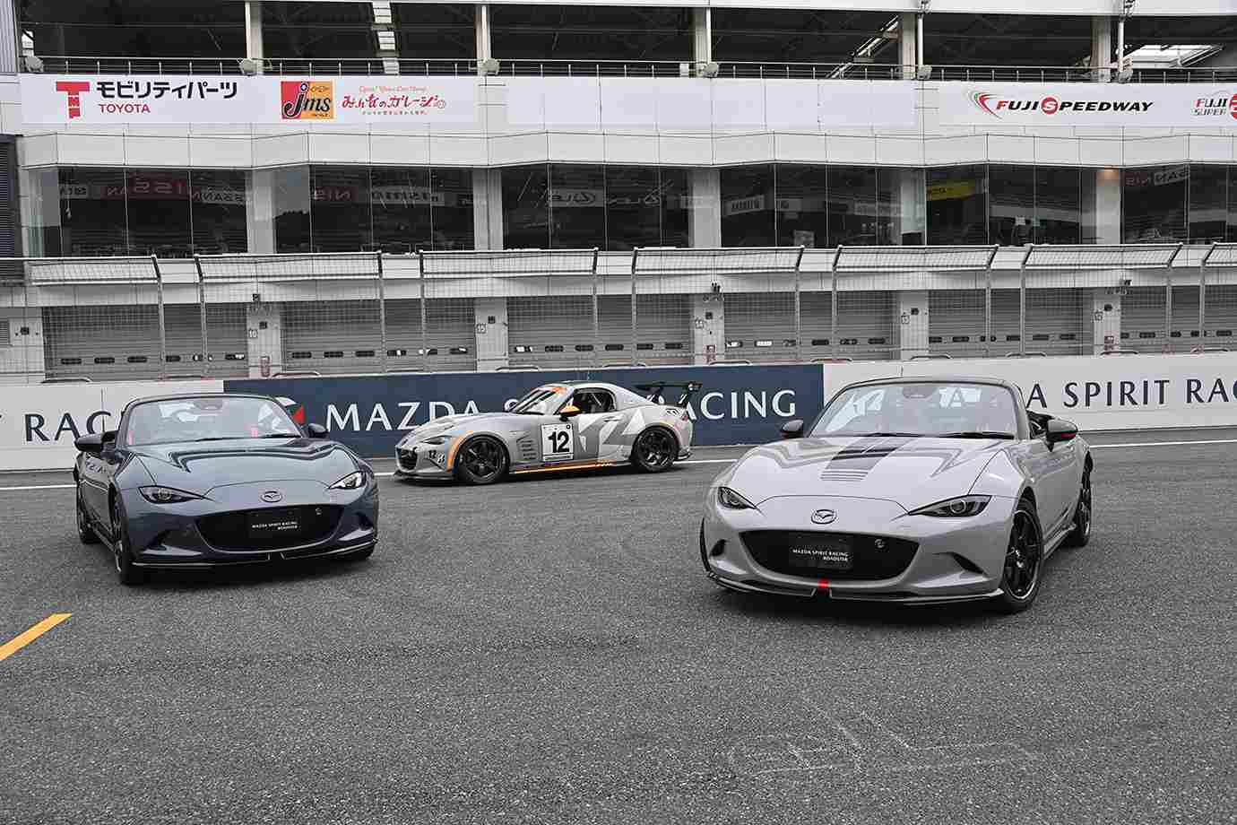 Mazda Spirit Racing 12R özel Roadster Fuji lansmanı