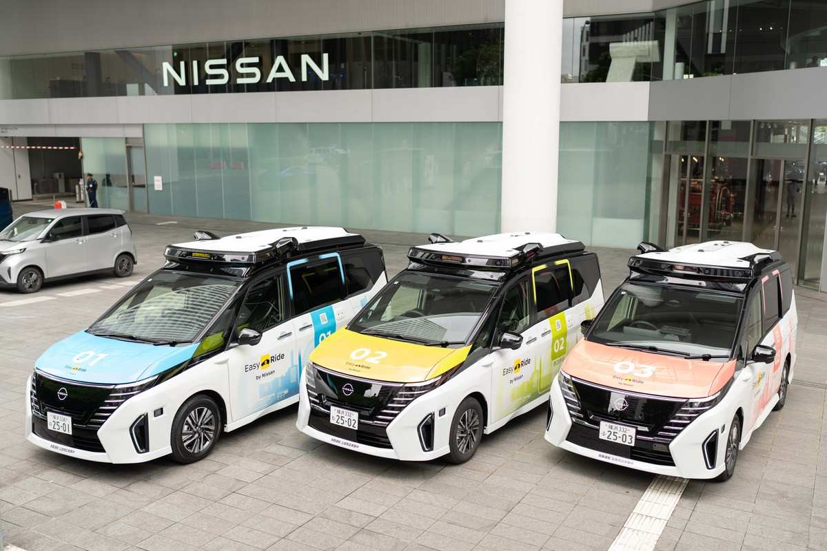 Nissan otonom mobilite pilotu için belirlenen 26 duraklık şehir içi güzergâh