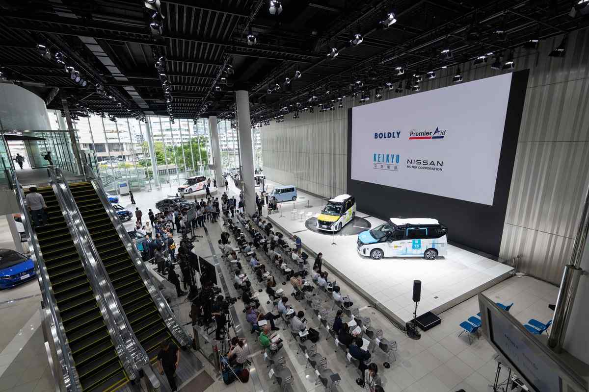 PLOT48 kontrol merkezinden takip edilen Nissan otonom mobilite projesi