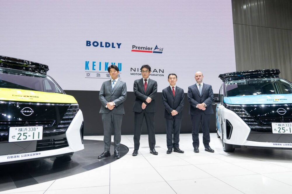 PLOT48 kontrol merkezinden takip edilen Nissan otonom mobilite projesi