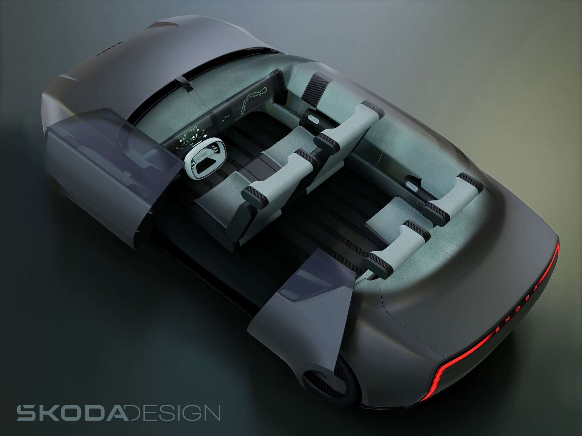 Modern Solid tasarımıyla yeniden doğan Škoda 1000 MBX konsepti, geçmişin zarafetini geleceğin teknolojisiyle buluşturuyor