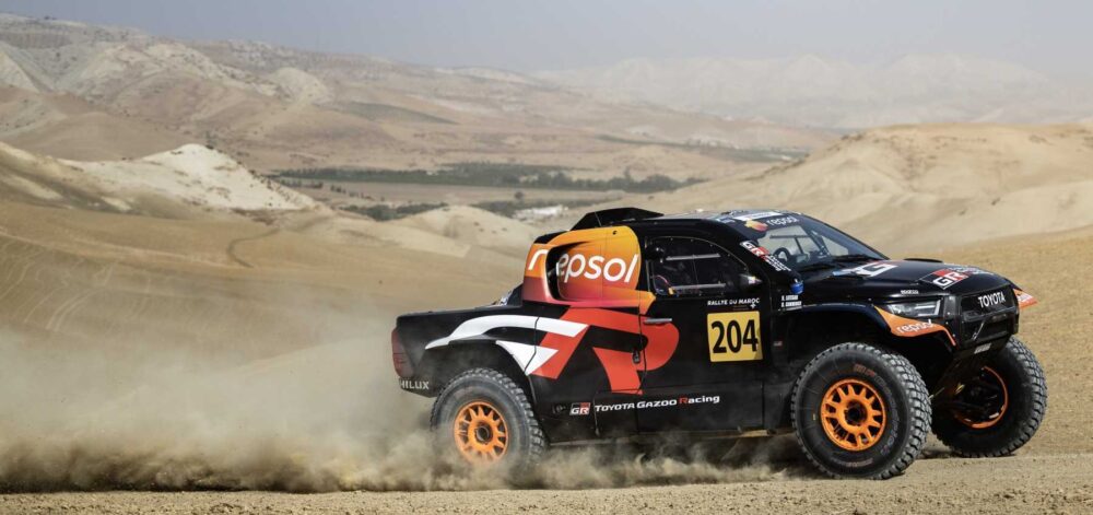 TOYOTA GAZOO Racing W2RC GR Hilux EVO, Rallye du Maroc 2025 Prologue etabında