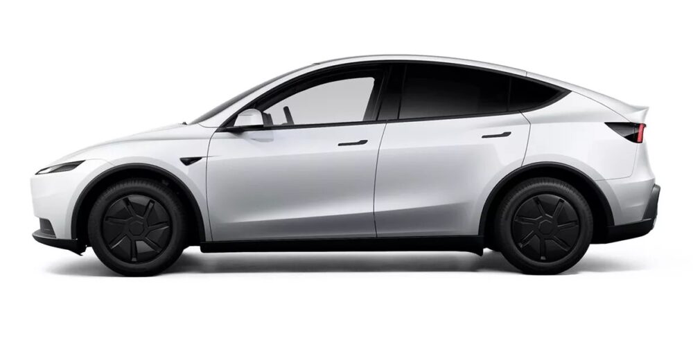 esla’s updated lineup comparison table for 2026 Model Y