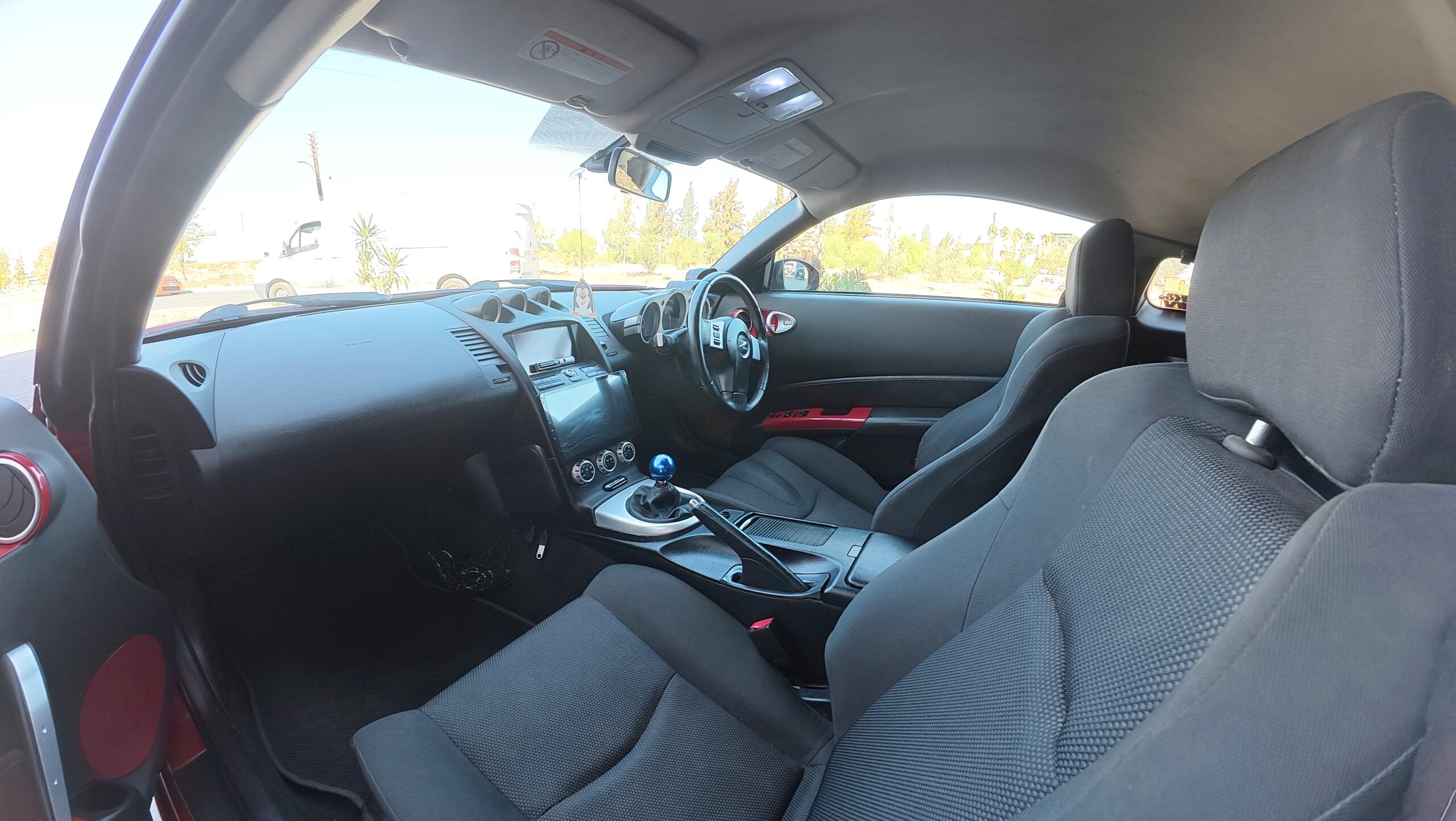 VQ25DET Turbo 350Z iç mekân detayları